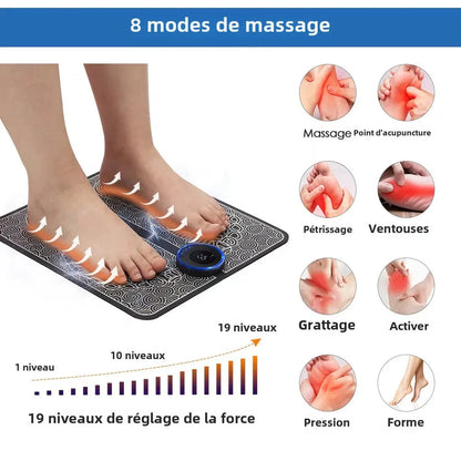 Tapis de Massage EMS – Rétablit la Circulation 🩸 & Soulage les Douleurs