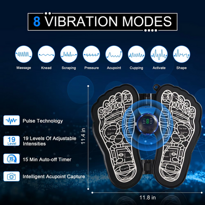 Tapis de Massage EMS – Rétablit la Circulation 🩸 & Soulage les Douleurs